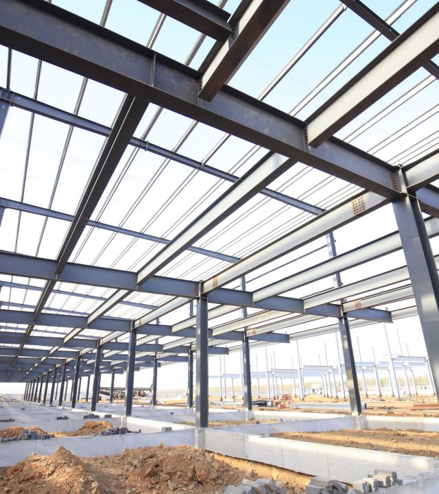 Steel frame structure