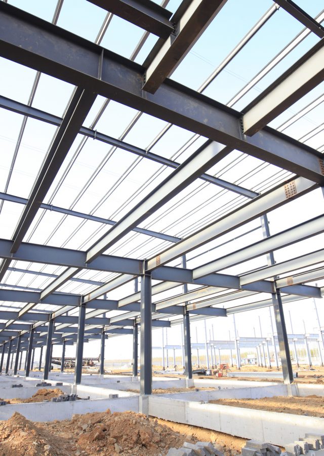 Steel frame structure